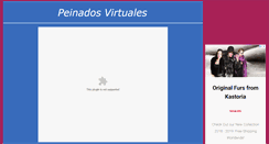 Desktop Screenshot of peinadosvirtuales.com